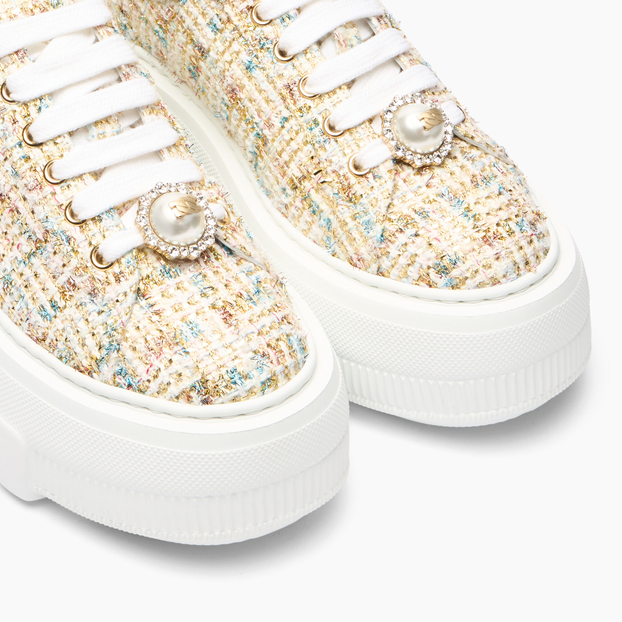 Casadei Nexus Boucle + perla White, white 2X104B0701C2980