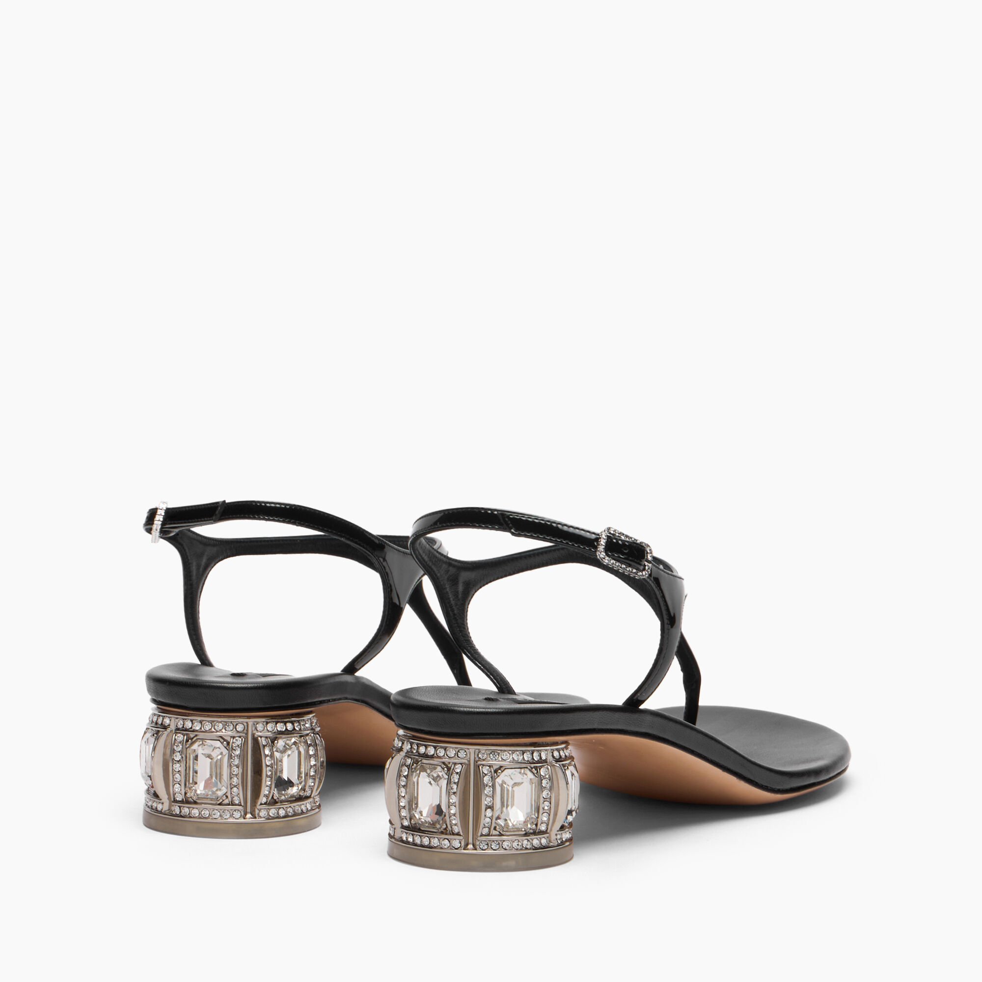 Casadei Belle Epoque Infradito Tacco Black 1N253B0301C2970