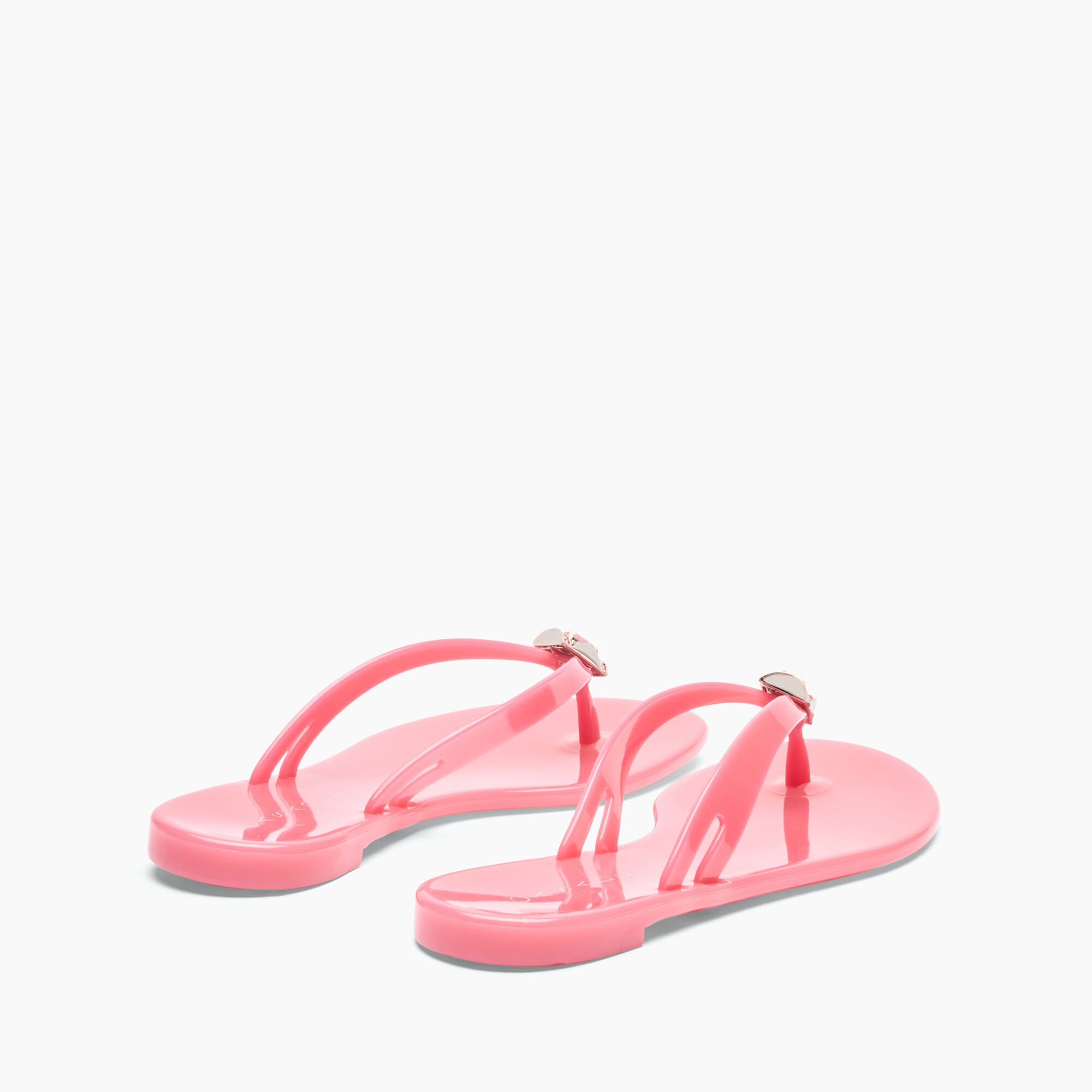 Casadei Jelly Flip Flops Coral 2Y000D0101BEACH
