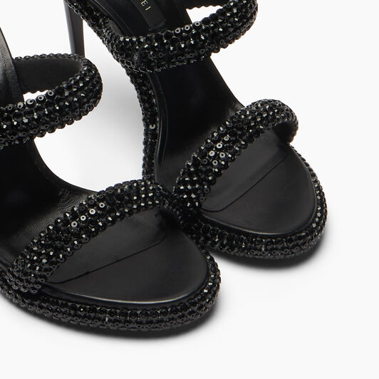 Casadei Sirio Mule Black, black 1M508B100HC2958 Casadei Sirio Mule Black, black 1M508B100HC2958