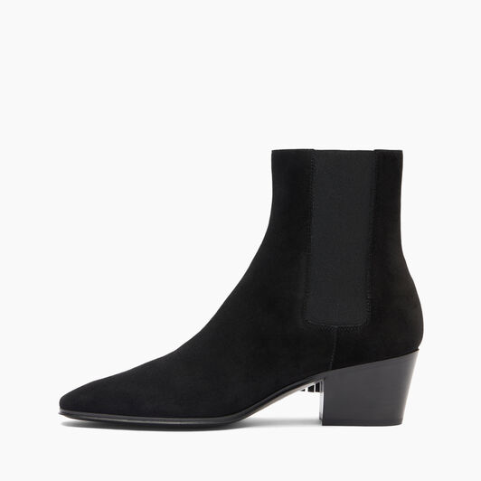 Casadei Beat Suede Ankle Boots Black 1Q203Y0501NOMAD
