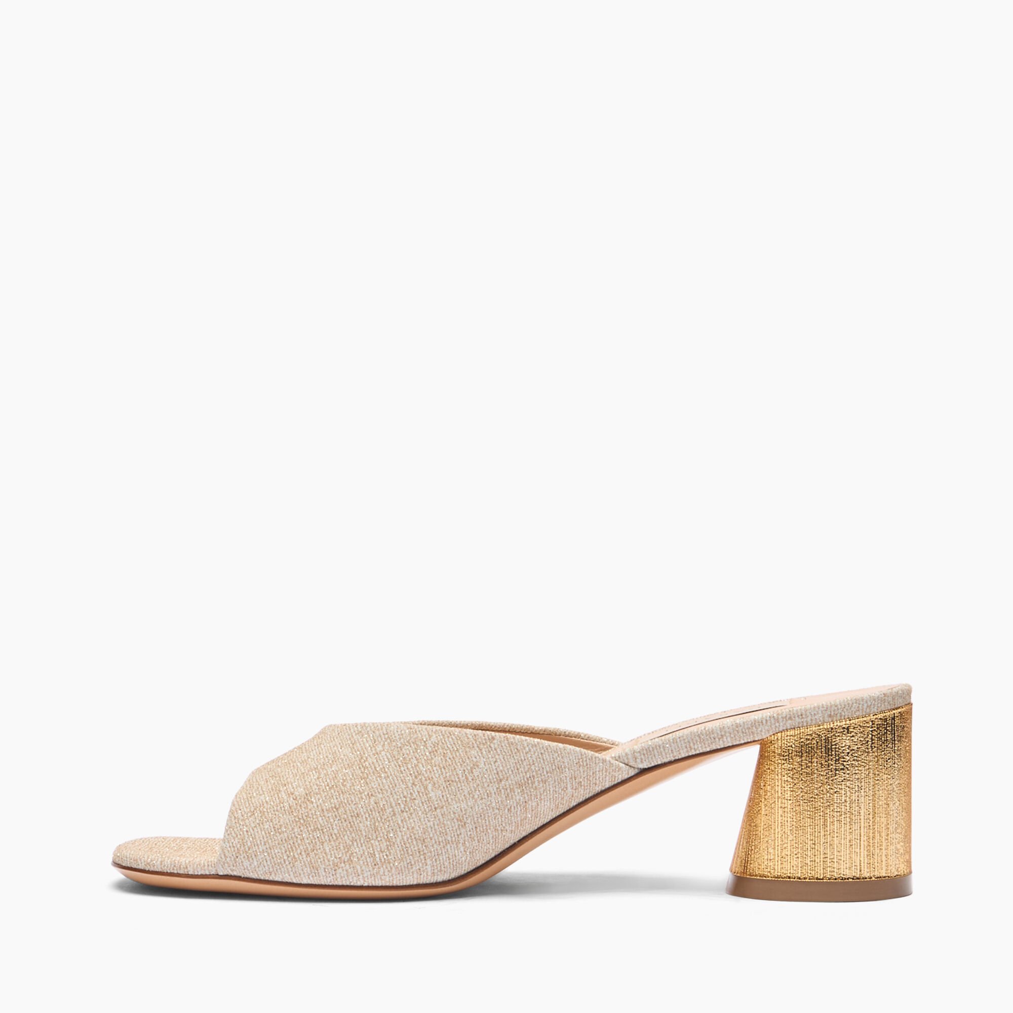 Casadei Cleo Opera Bellagio Mules Gold 1M427J0501C2658