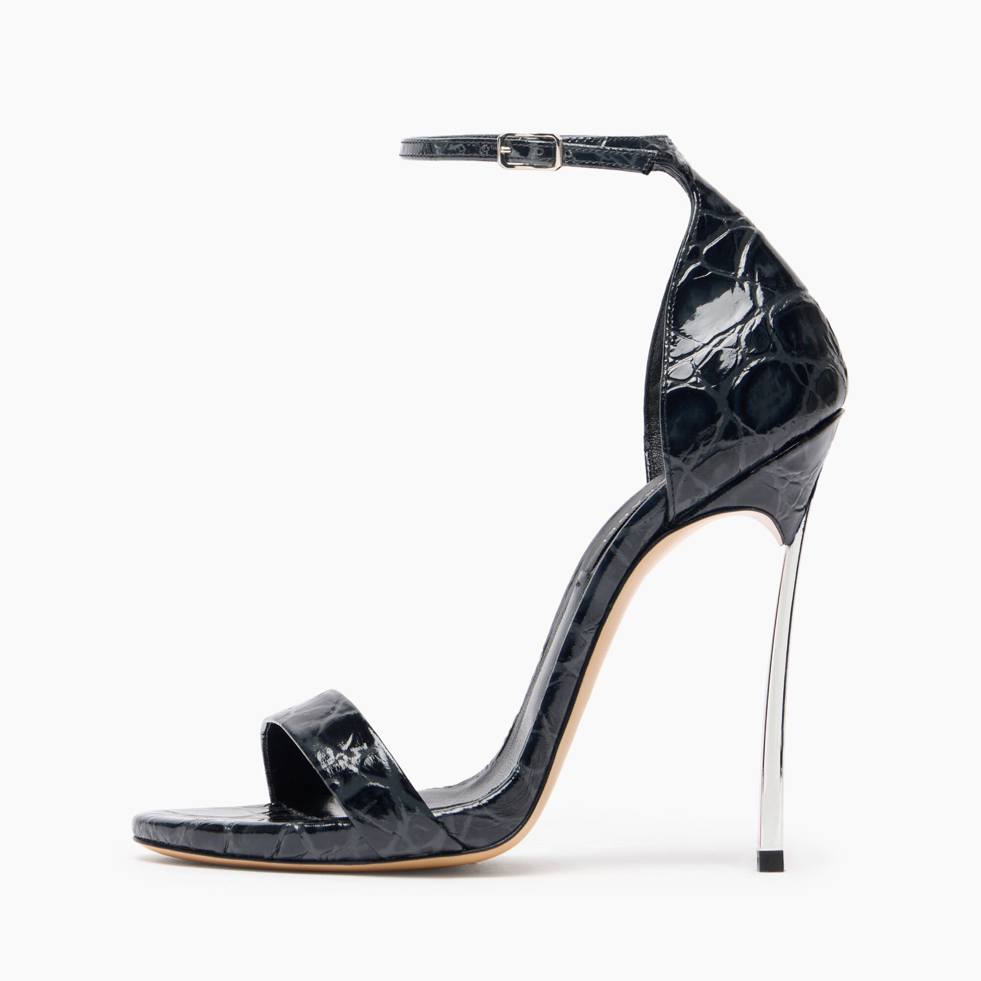 Casadei Cappa Blade Jurassic Sandals Black 1L224L120MC2639