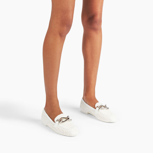Casadei Hanoi Loafers Bianco 1D281J0101C1293