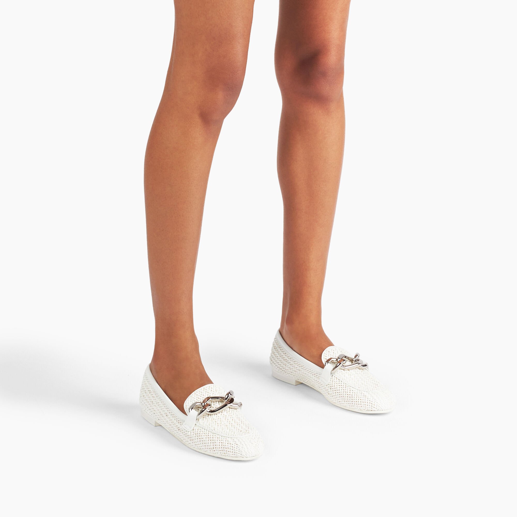 Casadei Hanoi Loafers Bianco 1D281J0101C1293