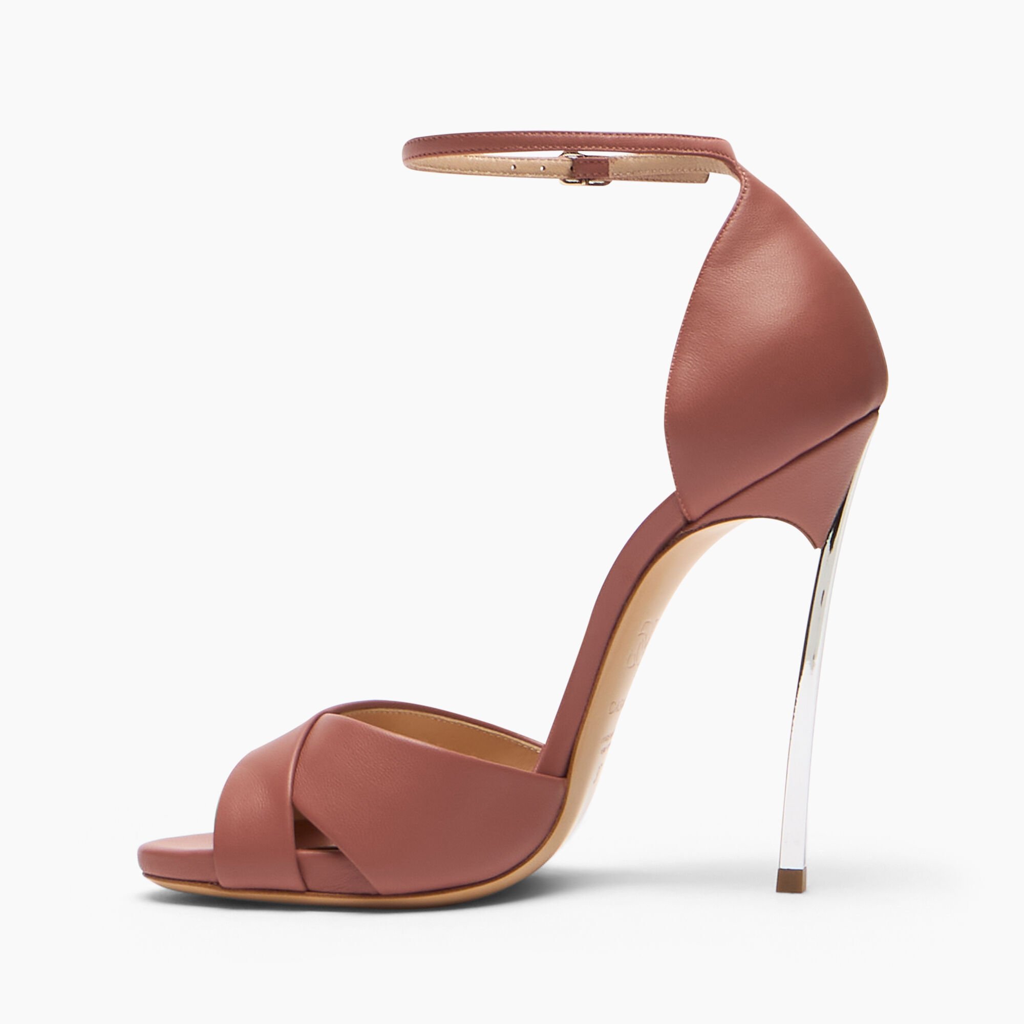 Casadei Criss Cross Blade Sandalette Walnut 1L556P120MAMINO