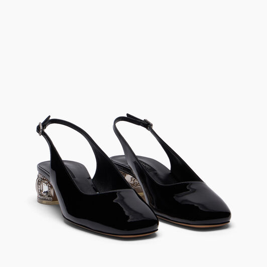 Casadei Belle Epoque Slingback Black 1G684B0301C2970