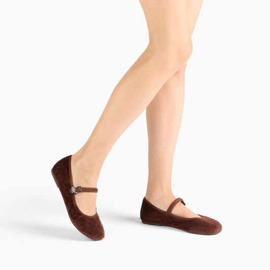 Casadei New Ballet Flat Carob 1A314C0101C3114