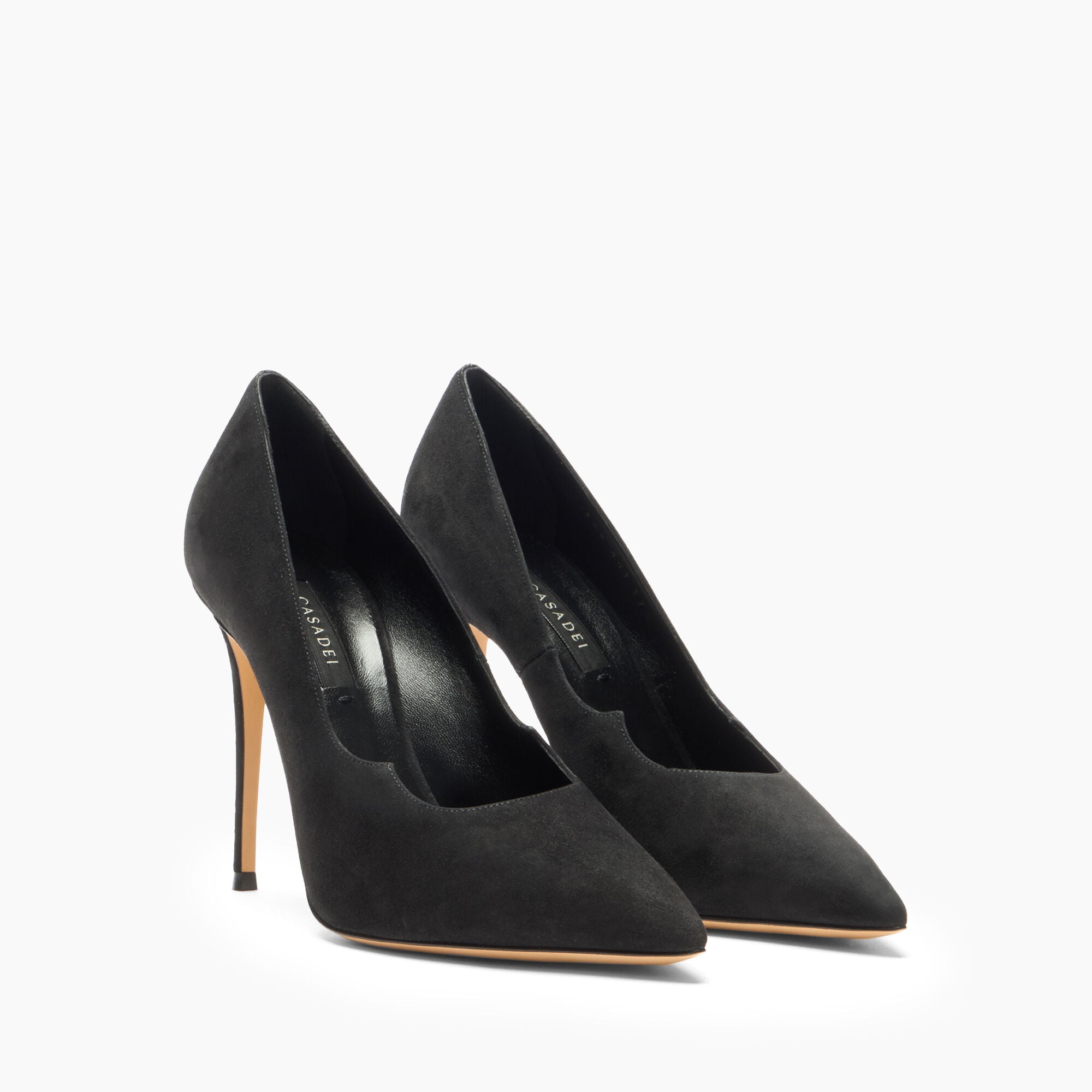 Casadei Julia Cats Pump Black 1F064C1001CAMOS Casadei Julia Cats Pump Black 1F064C1001CAMOS
