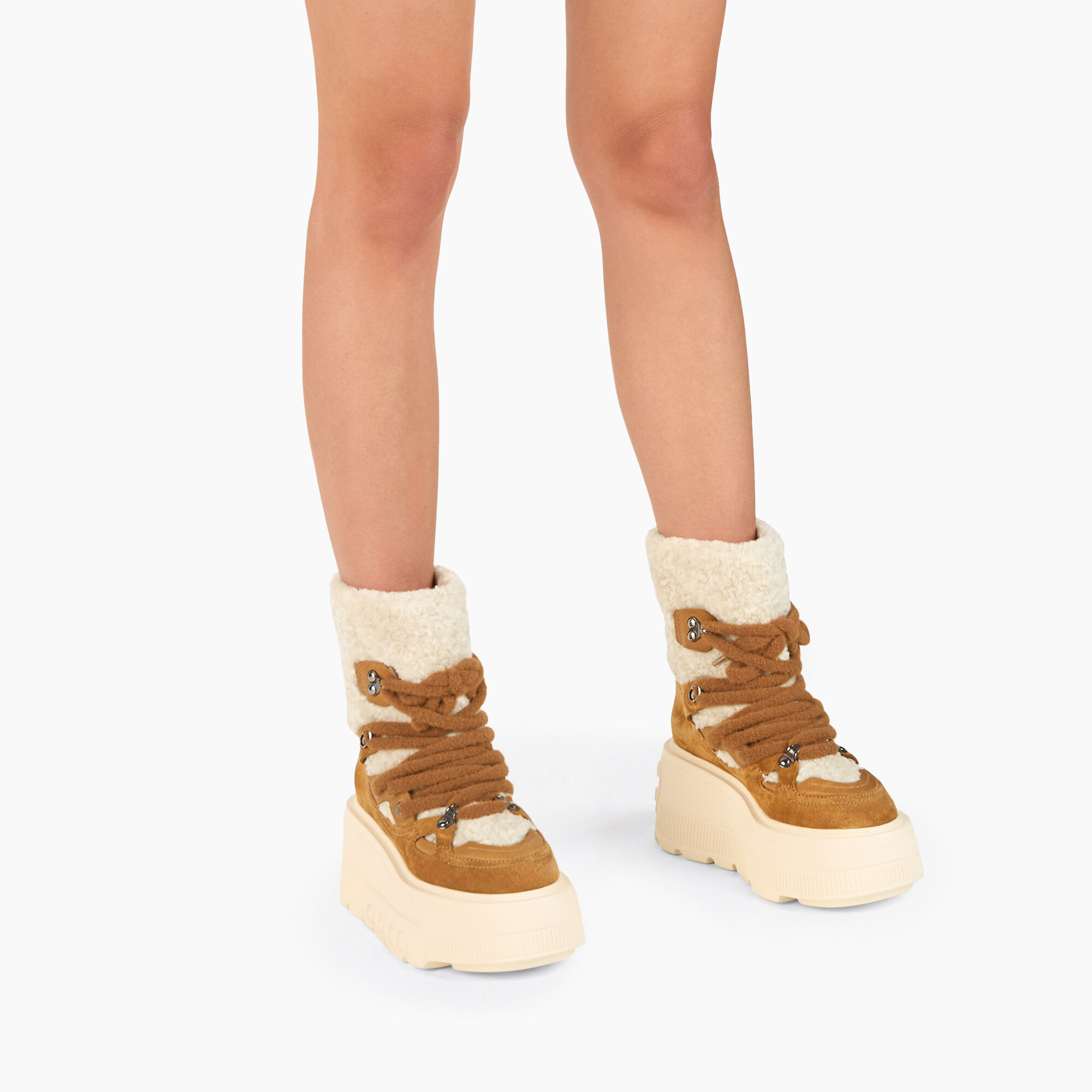  Skipass Nexus Mountain Boots Honey and White 2R454Y0701C2178