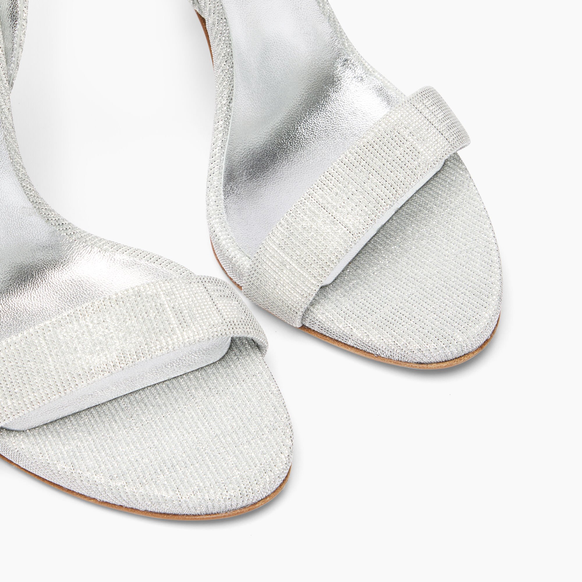 Casadei Cappa Blade Sandal Silver 1LG50D125MTRINI