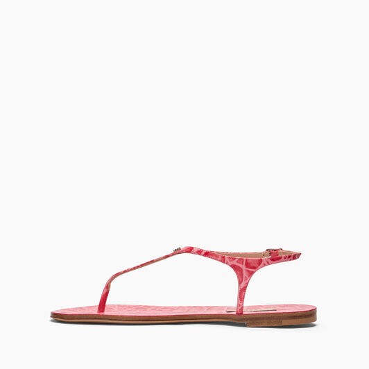 Casadei Jurassic Thong Sandals Coral 1N232J0101C2663