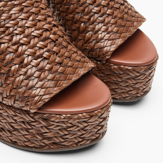 Casadei Suncity Wedge Rum 1M537B0801SUNCI