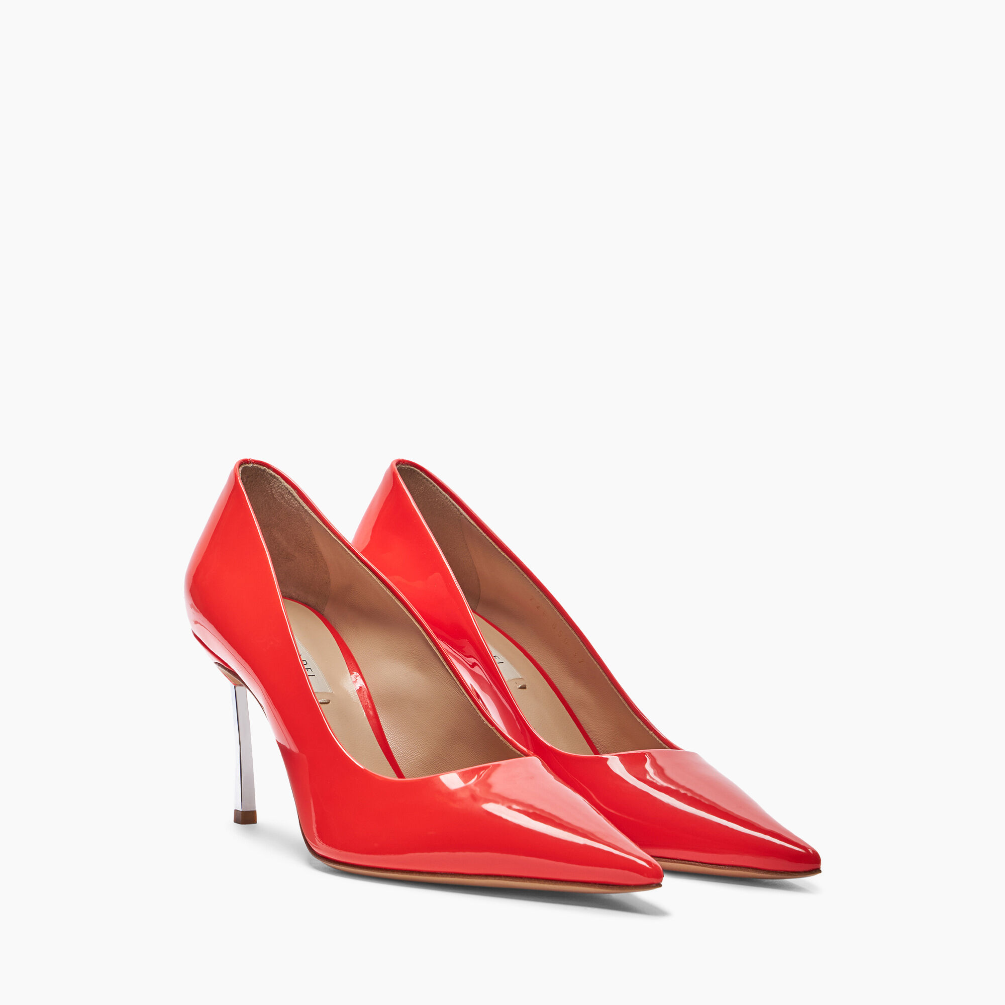 Casadei red shoes hotsell