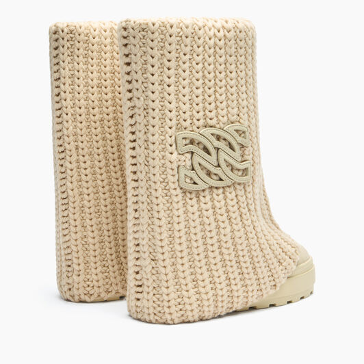 Casadei Double Face High Boot Yogurt 2S399A0811T0562 Casadei Double Face High Boot Yogurt 2S399A0811T0562