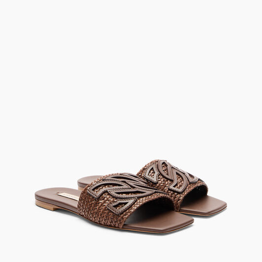 Casadei Positano Flat Rum 1M449J0101POSIT