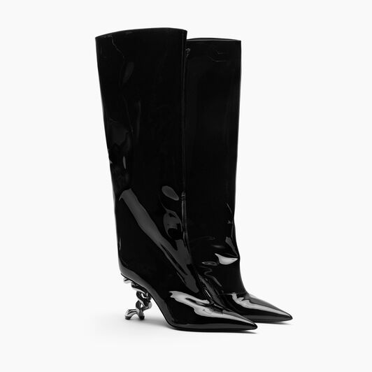 Casadei Knee-high boot Infinity Black 1S404A080MC2907