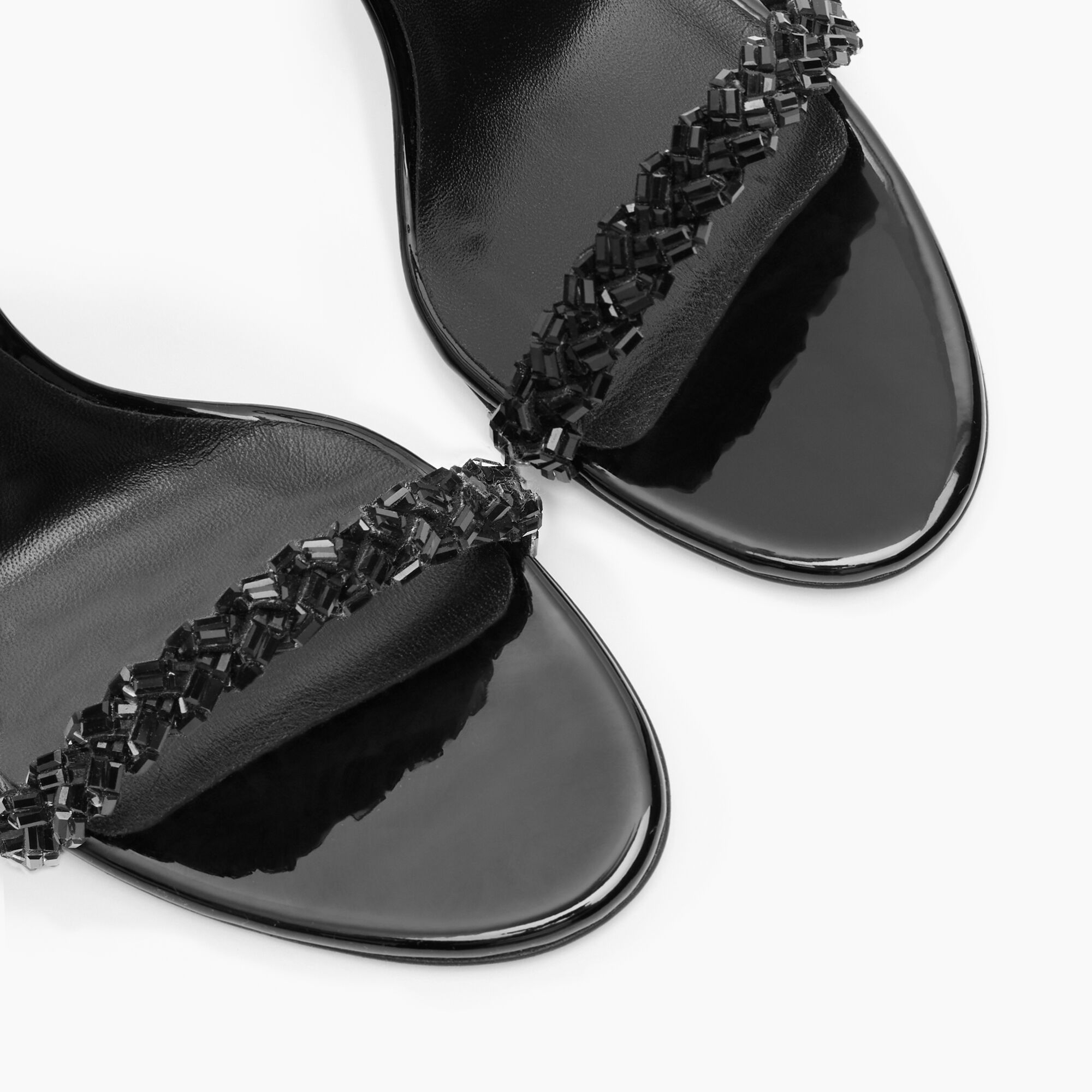 Casadei Starsway Blade Sandals Black 1L396A080TT0528
