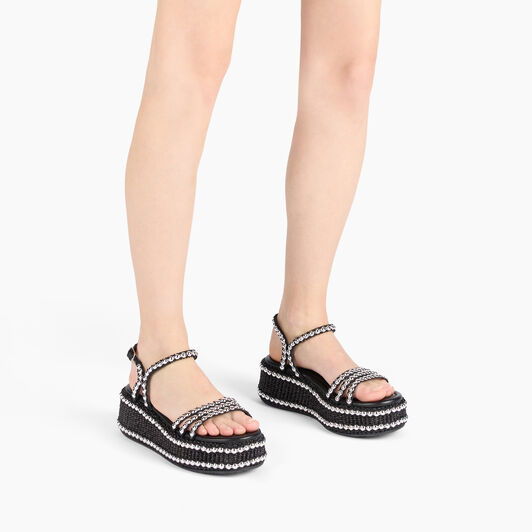 Casadei New Zeppa Studsway Schwarz 1L393J0201C2824