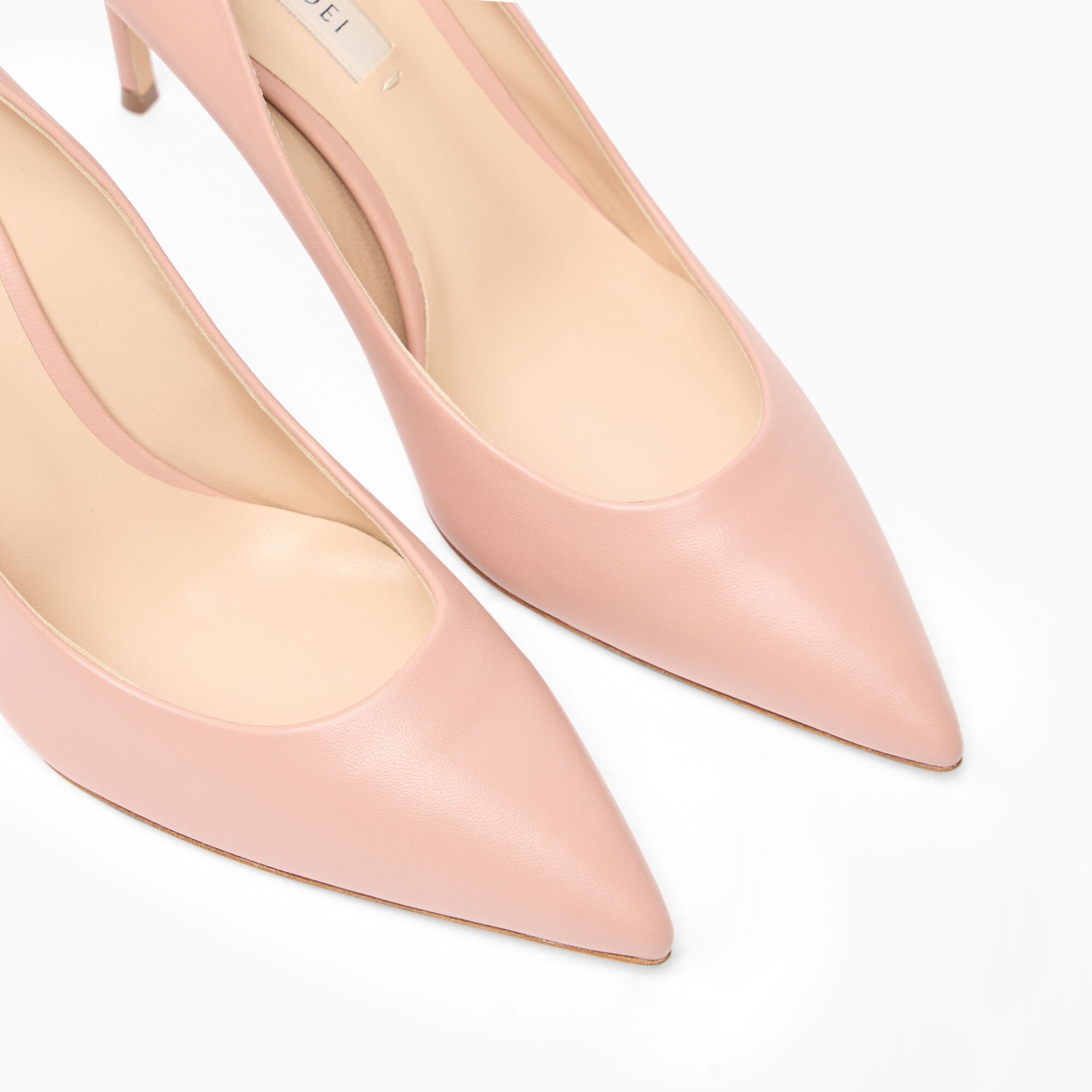 Casadei Julia Leather Pumps Rosè 1F911W0801MINOR