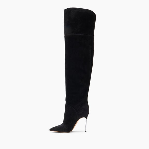 Casadei بوت بليد كورساريو فوق الركبة Black 1T076A100MC1832 Casadei بوت بليد كورساريو فوق الركبة Black 1T076A100MC1832