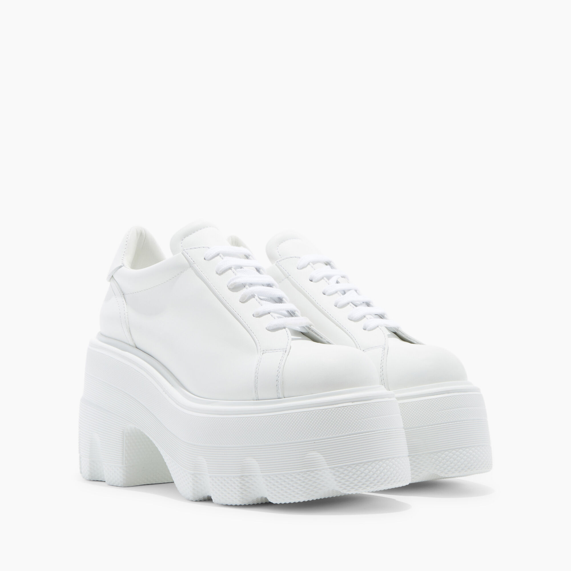 Casadei Maxxxi Leather Sneakers White 2X984W0701SALEN