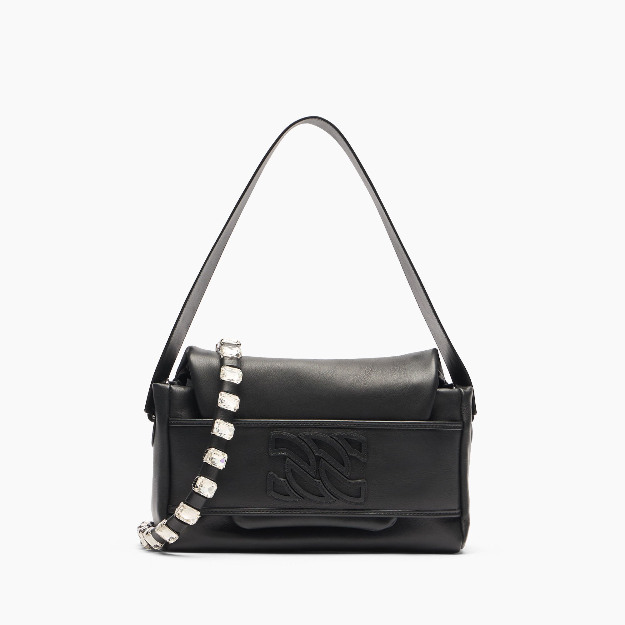 Casadei Riviera Tracolla Gioiello Bag Black 3W478J0000B0359