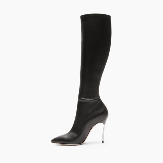 Casadei Blade Stretch to the knee Boots Black 1S330Y100MC2274