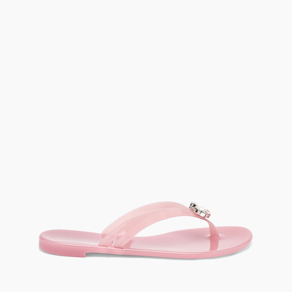 Casadei Jelly Flats وردي منزلي 2Y250X0101APBEA Casadei Jelly Flats وردي منزلي 2Y250X0101APBEA