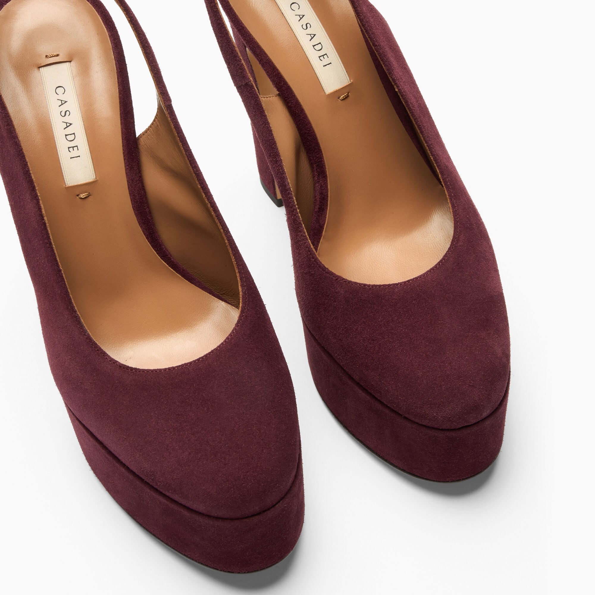 Casadei Patty Platform Renna Sandal Ruby 1G659A1301RENNA Casadei Patty Platform Renna Sandal Ruby 1G659A1301RENNA