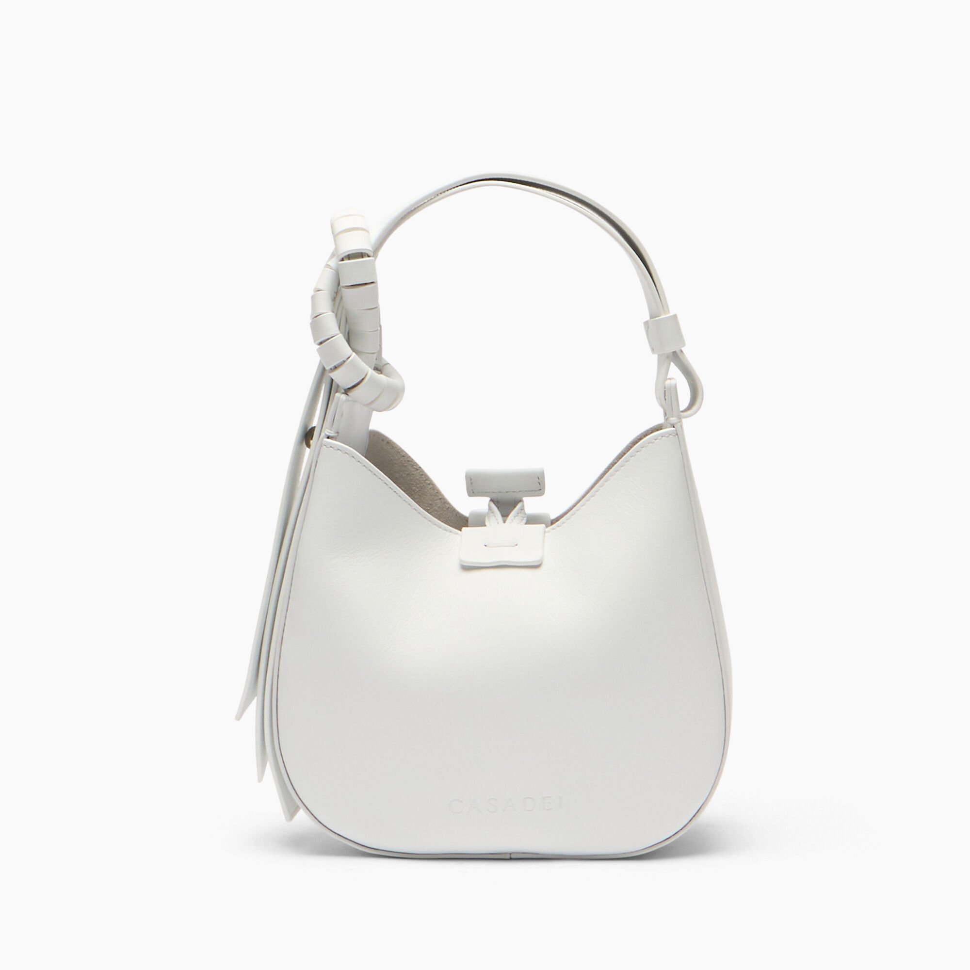 Casadei Mini Vandome Bag White 3W492B0000VDMNO Casadei Mini Vandome Bag White 3W492B0000VDMNO