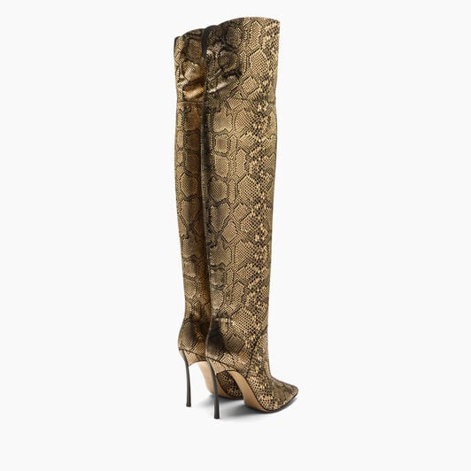 Casadei Blade Goldfinger Corsario Goldfinger 1T076A100TGLDFG Casadei Blade Goldfinger Corsario Goldfinger 1T076A100TGLDFG
