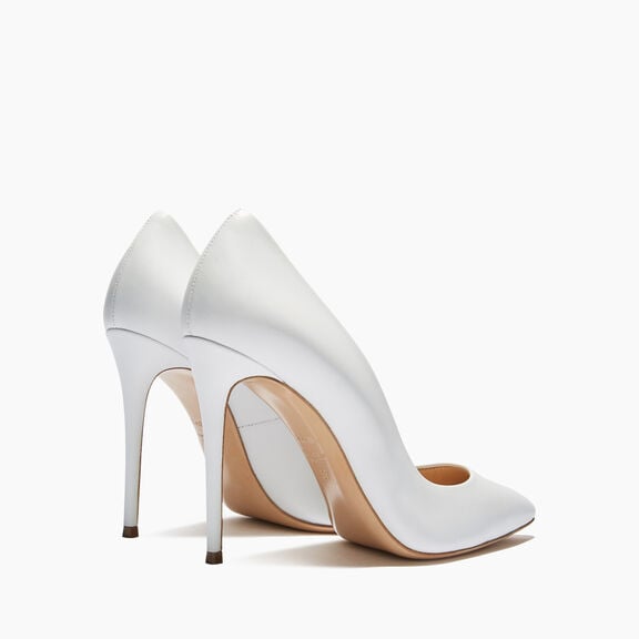 Casadei حذاء بكعب جوليا مينوركا أبيض 1F911W1001MINOR Casadei حذاء بكعب جوليا مينوركا أبيض 1F911W1001MINOR