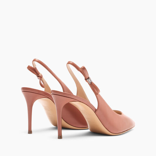 Casadei Julia Melody Minorca Slingbacks Terracotta 1G652A0801MINOR Casadei Julia Melody Minorca Slingbacks Terracotta 1G652A0801MINOR