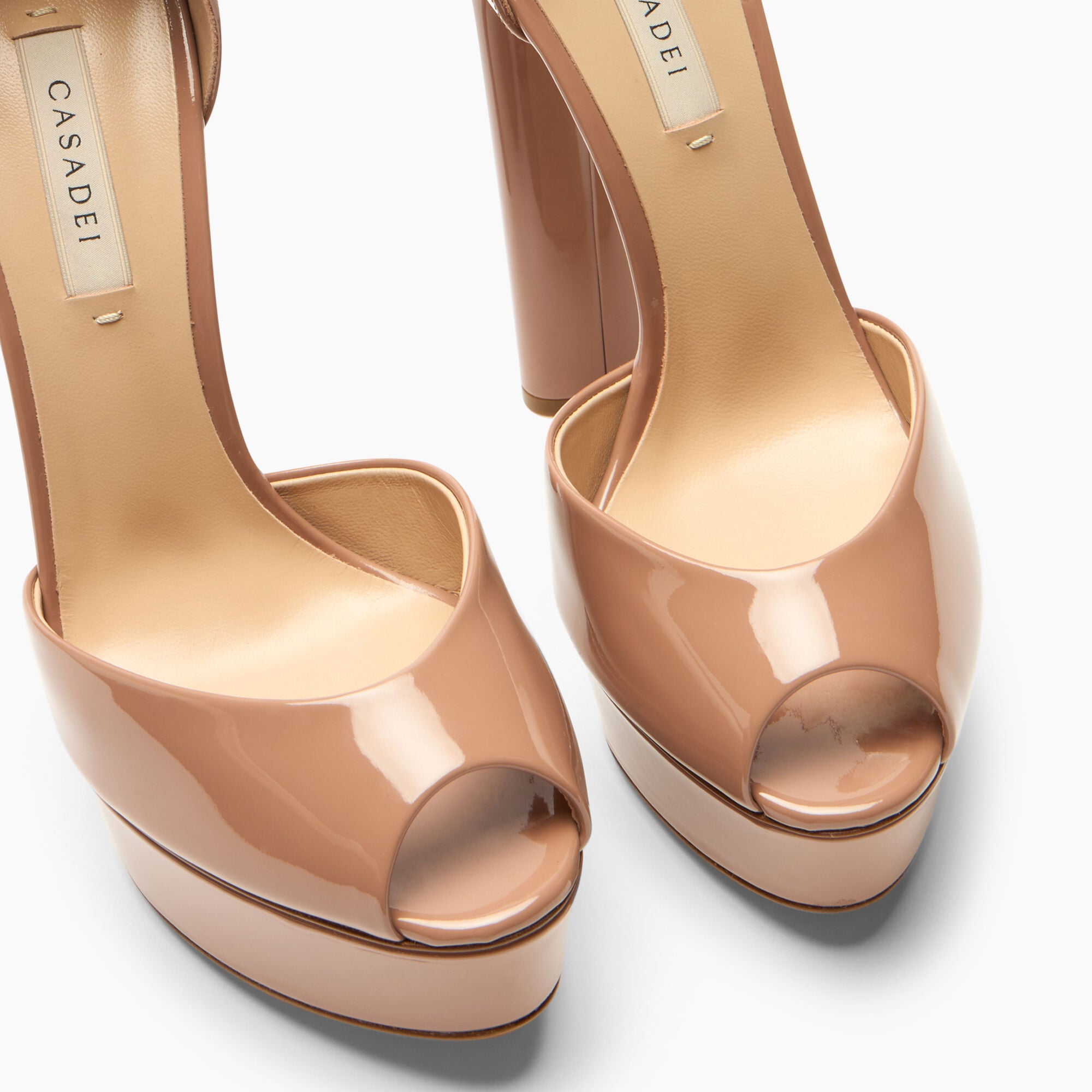 Casadei Sandale Flora Platform Mocha 1L287Y1401TIFFA Casadei Sandale Flora Platform Mocha 1L287Y1401TIFFA