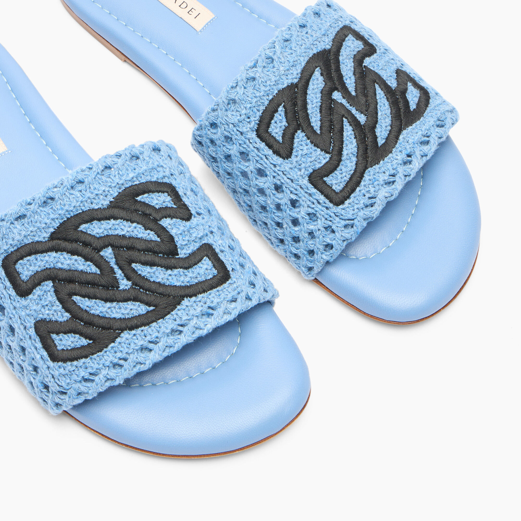 Casadei Positano Flat Denim 1M493J0101T0517