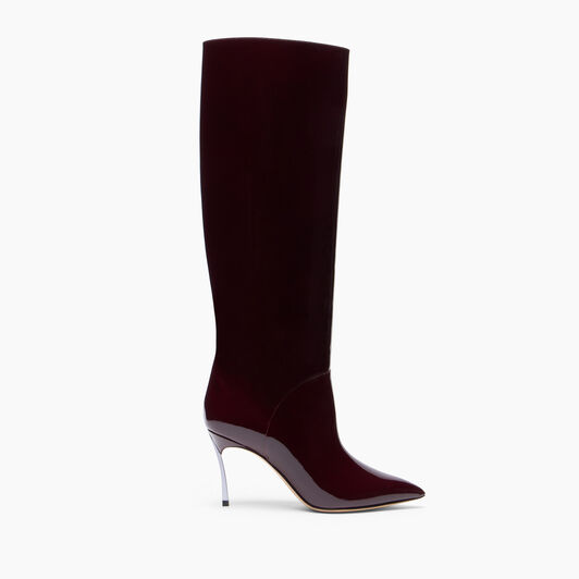 Casadei Blade Tiffany Boot Windsor Wine 1S435C080MC1444 Casadei Blade Tiffany Boot Windsor Wine 1S435C080MC1444