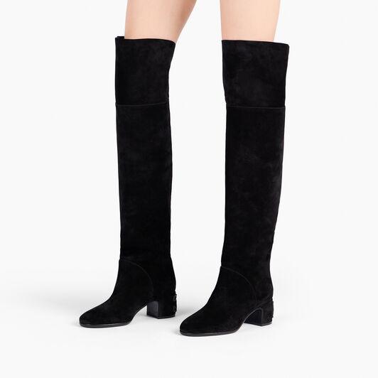 Casadei Muni Nomad Over The Knee Black 1T081A0501NOMAD Casadei Muni Nomad Over The Knee Black 1T081A0501NOMAD