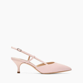 Casadei Julia Kitten Leather Slingbacks Minou 1G621J0501MINOR