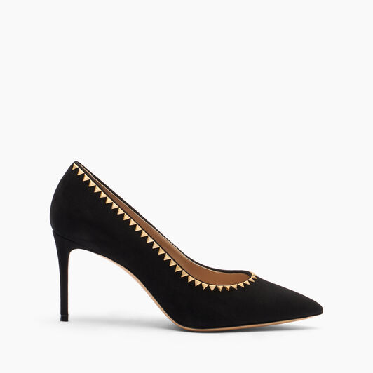 Casadei Divine Pump Julia Gold Black 1F038A0801C2903 Casadei Divine Pump Julia Gold Black 1F038A0801C2903