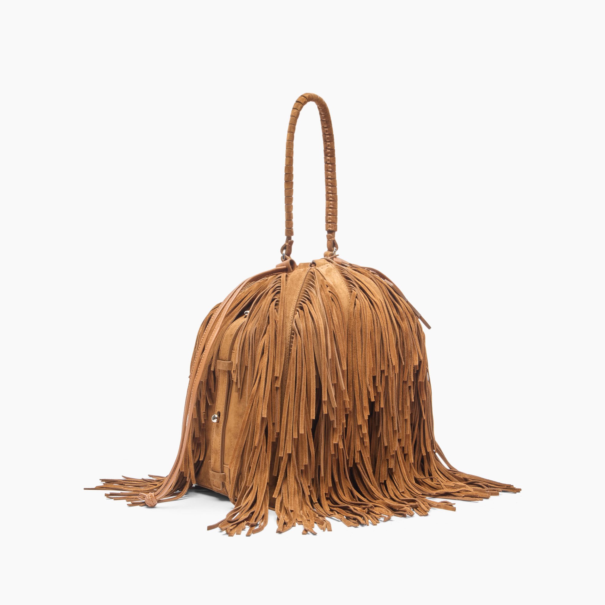 Casadei Dakota Suede Bag Sella 3W463J0000DAKNM