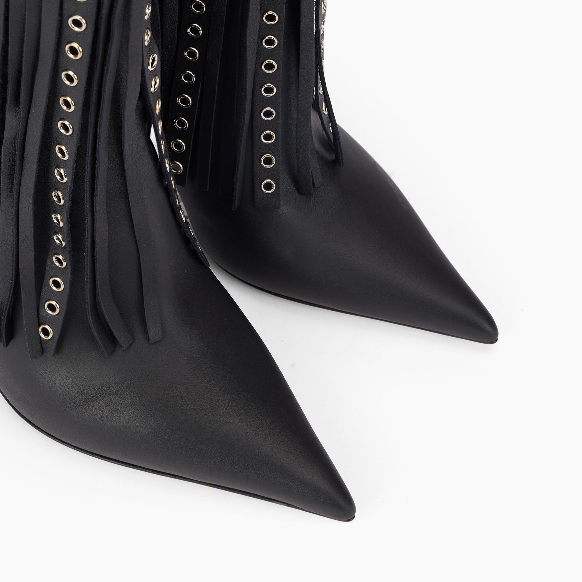 Casadei Debby Superblade Ankle Boots Black 1R490Y100MC2553