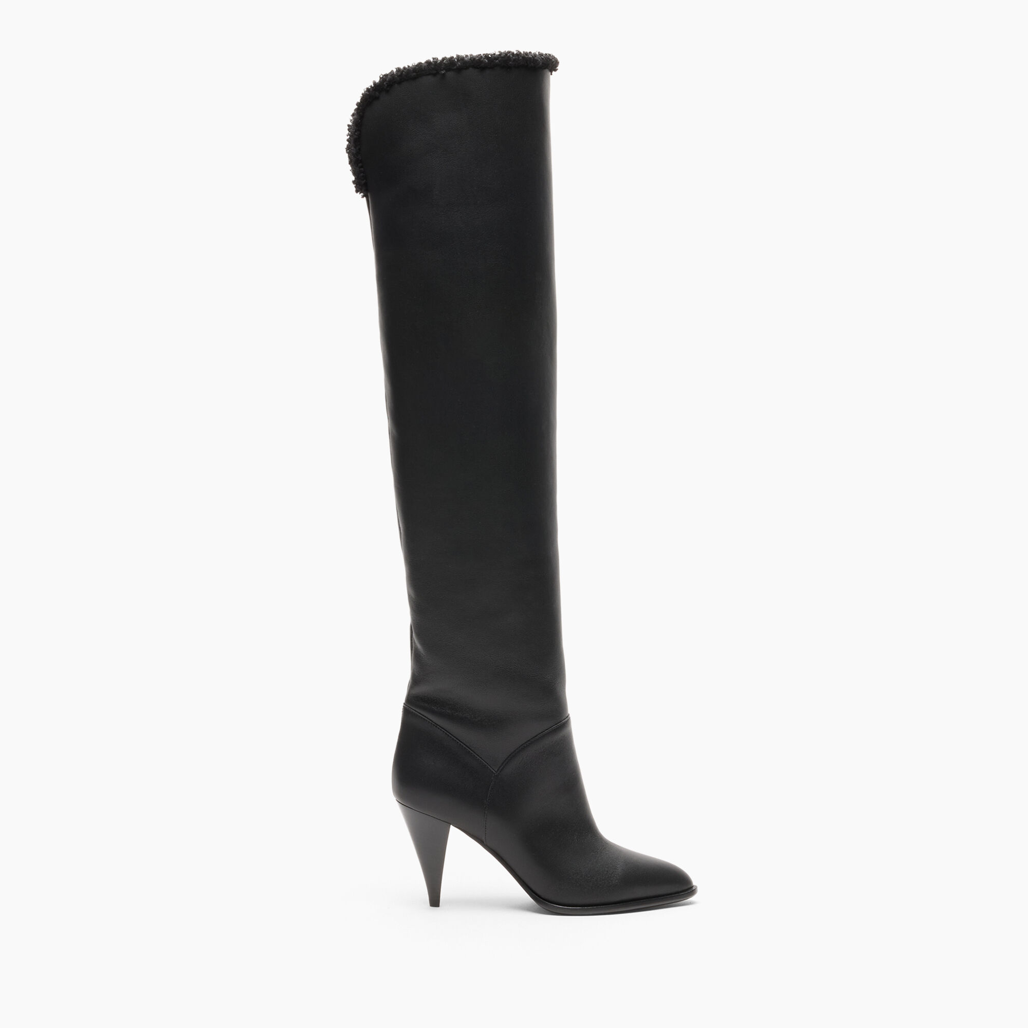 Casadei Venus Winnipeg Over The Knee Black 1T096C0811T0599