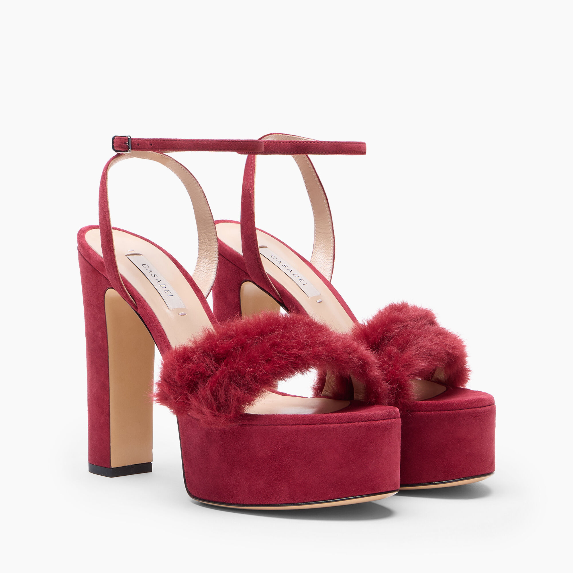 Casadei Patty Platform Diva Sandal Porpora 1L486C1301T0594 Casadei Patty Platform Diva Sandal Porpora 1L486C1301T0594