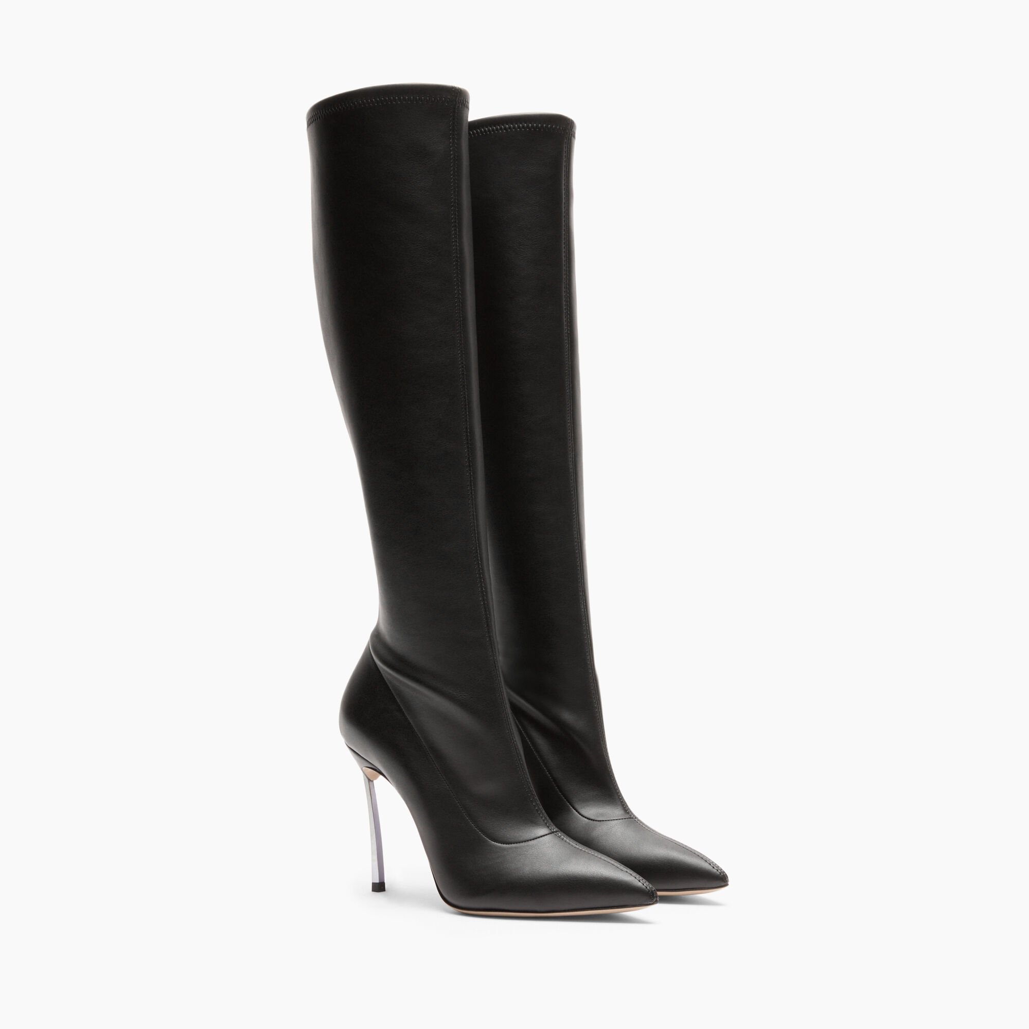 Casadei Blade Stretch to the knee Boots Black 1S330Y100MC2274