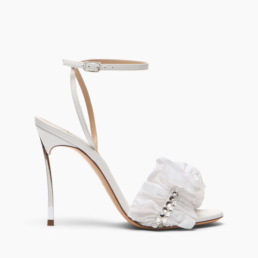 Casadei Annabel Blade Sandal White 1L450B100MC2931