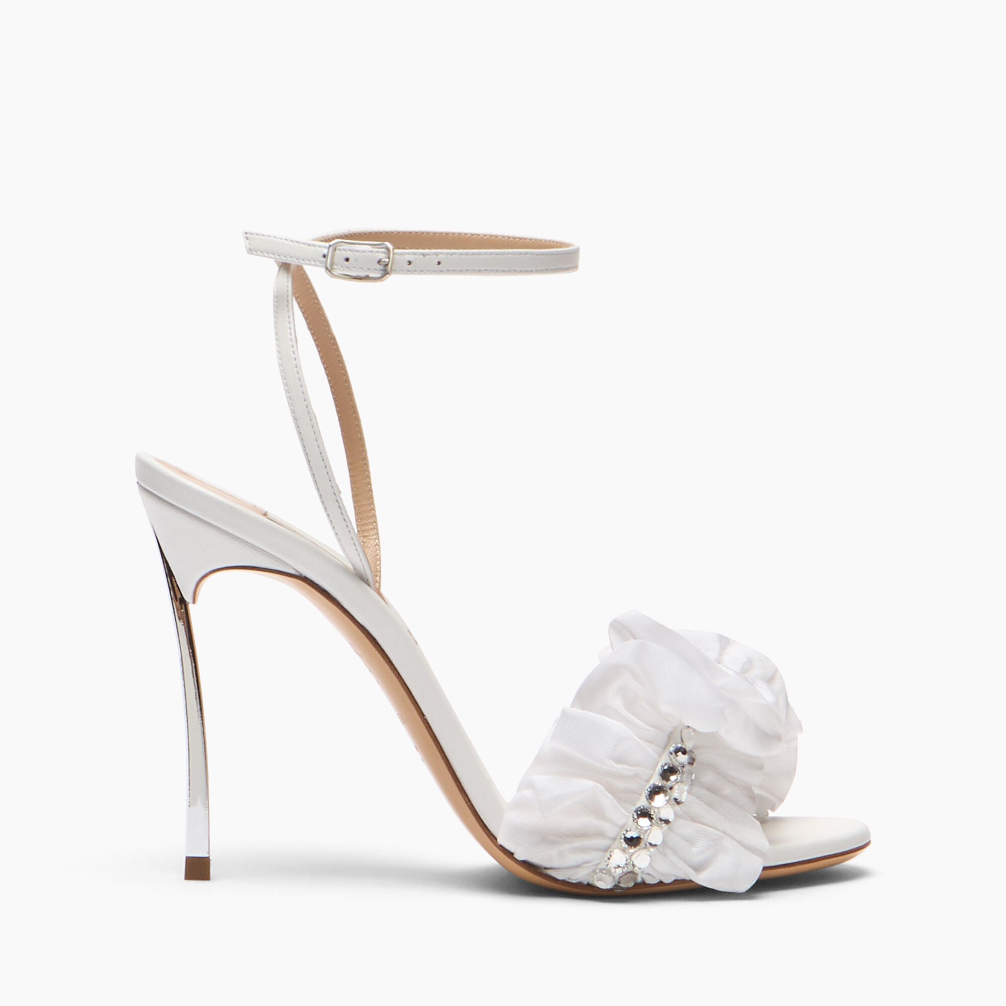 Casadei Annabel Blade Sandal White 1L450B100MC2931