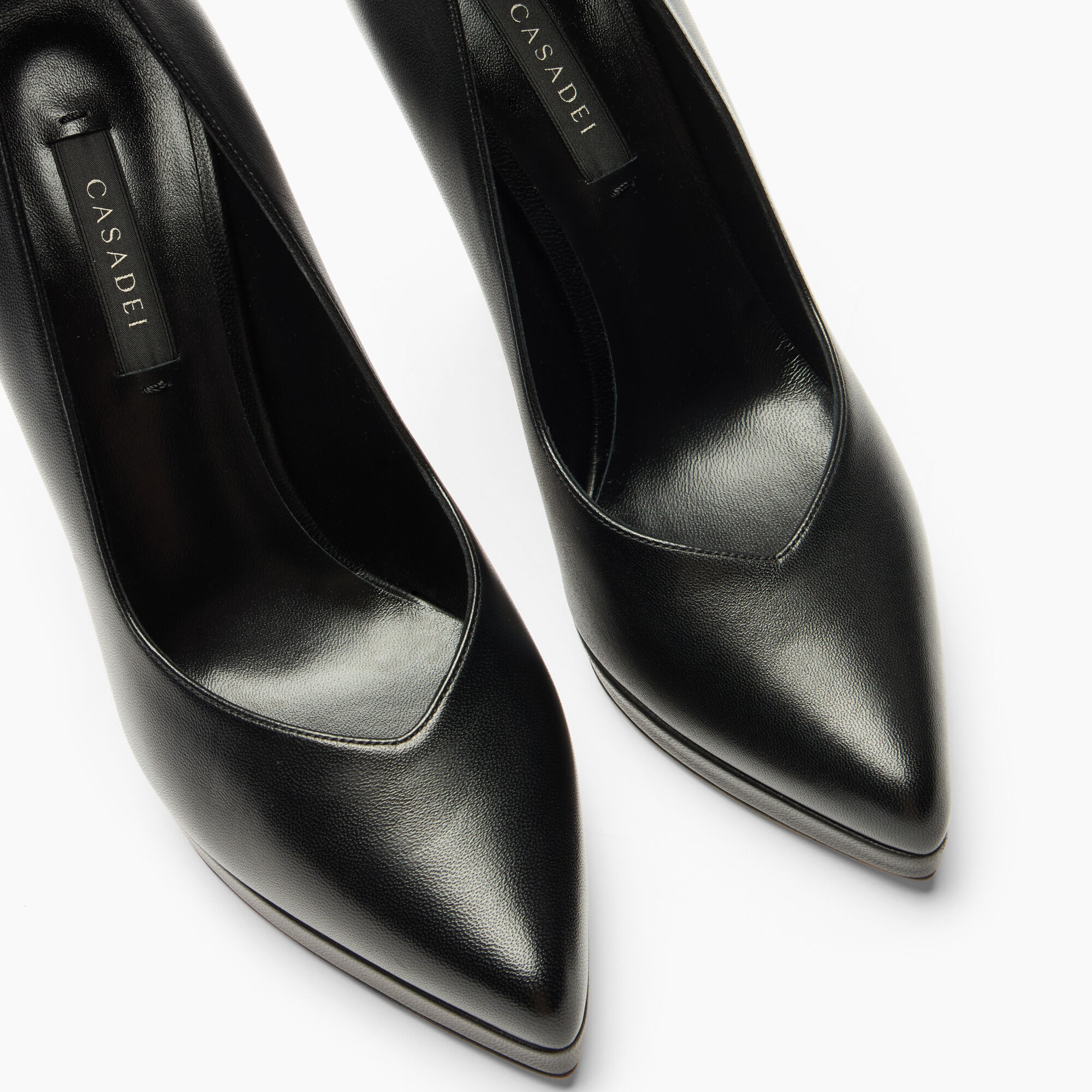 Casadei Micheele Minorca Pump Black 1F013A1001MINOR Casadei Micheele Minorca Pump Black 1F013A1001MINOR