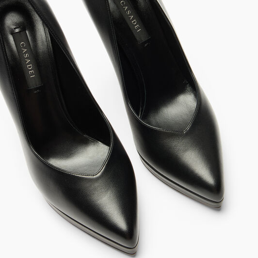 Casadei Micheele Minorca Pump Black 1F013A1001MINOR Casadei Micheele Minorca Pump Black 1F013A1001MINOR