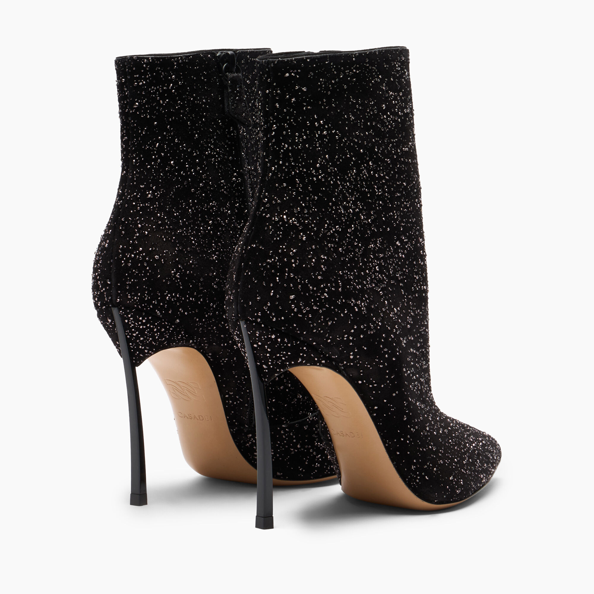 Casadei Universe Blade Ankle Boot Black 1Q210A100TUNIVE
